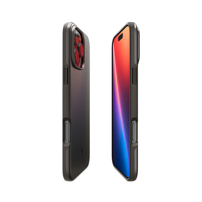 Spigen Thin Fit Mag MagSafe – dėklas, skirtas „iPhone 16 Pro“ (pilkas metalas)