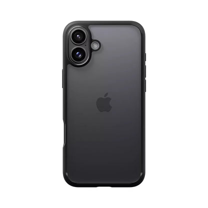 Spigen Ultra Hybrid – dėklas „iPhone 16 Plus“ (matinė juoda)