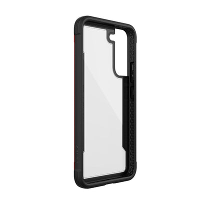 X-Doria Raptic Shield Pro – dėklas, skirtas „Samsung Galaxy S22+ 5G“ (su antimikrobine apsauga) (raudonas)