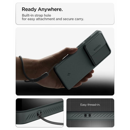 Spigen Optik Armor – dėklas, skirtas Samsung Galaxy S26 Ultra (Abyss Green)