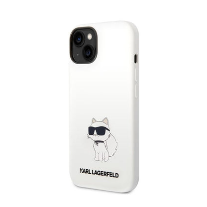 Karl Lagerfeld Silicone NFT Choupette – Dėklas, skirtas iPhone 14 Plus (baltas)