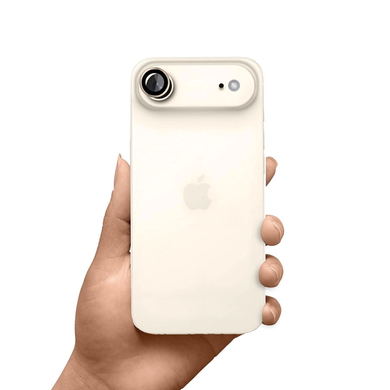 3mk Objektyvo apsauga Pro – Kameros objektyvo stiklas iPhone Air (Titano auksas)