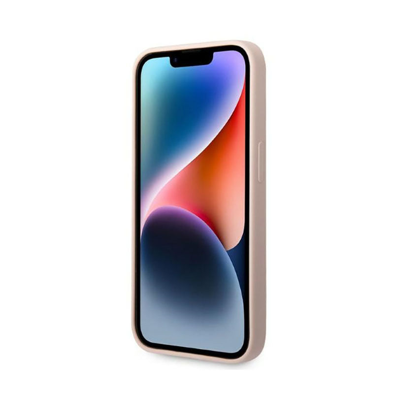 Karl Lagerfeld silikoninis dėklas NFT Ikonik – skirtas „iPhone 14 Pro“ (rožinis)