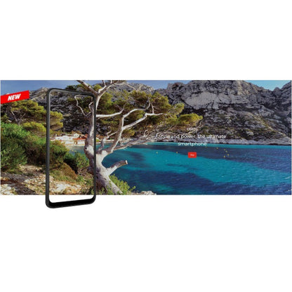 Energizer Ultimate U683S – išmanusis telefonas su 2GB RAM, 64GB vidine atmintimi, 6.82 colių ekranu, 4G LTE, Dual SIM, skirtas ES rinkai (juodos spalvos).