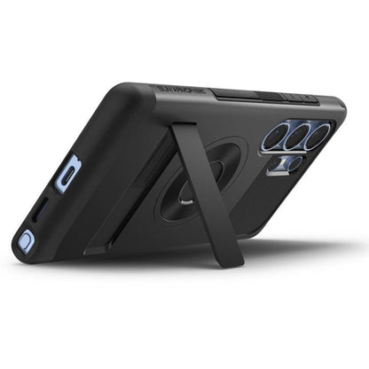 Spigen Slim Armor MagSafe – dėklas, skirtas „Samsung Galaxy S25 Ultra“ (juodas)