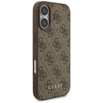 Guess 4G Klasikinis - Dėklas iPhone 17 (rudas)