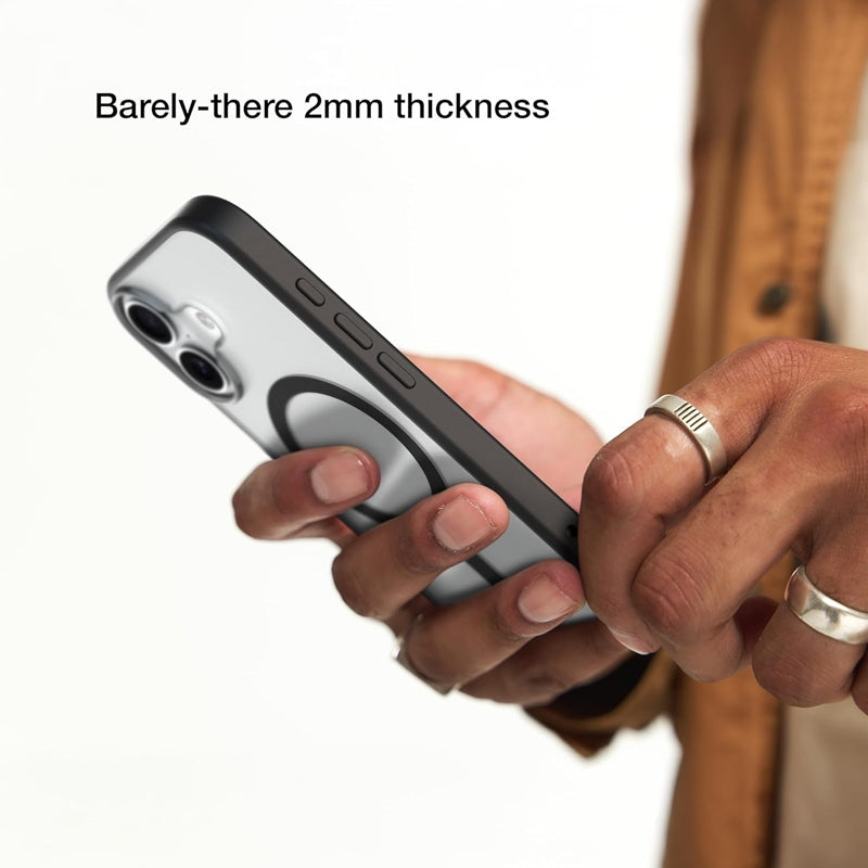 Incase Slim Case MagSafe – dėklas iPhone 16 (juodas)