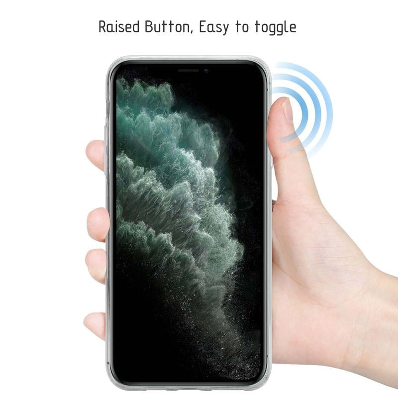 Crong Crystal Slim Cover – Lankstus dėklas, skirtas „iPhone 11 Pro“ (skaidrus)