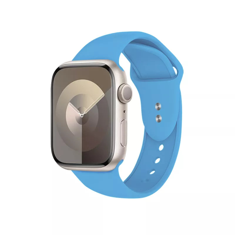 Crong Liquid – Dirželis skirtas Apple Watch 38/40/41/42 mm (mėlynas)