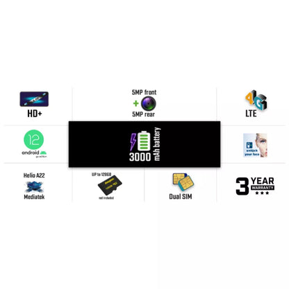 Energizer Ultimate U608S – išmanusis telefonas 2 GB RAM 32 GB 6,08 colio 4G Dual Sim ES (juodas)