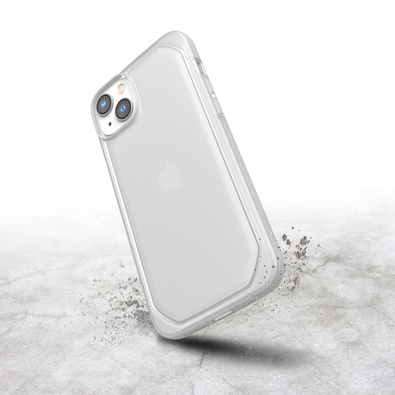 X-Doria Raptic Slim – biologiškai skaidomas dėklas, skirtas „iPhone 14 Plus“ (skaidrus)