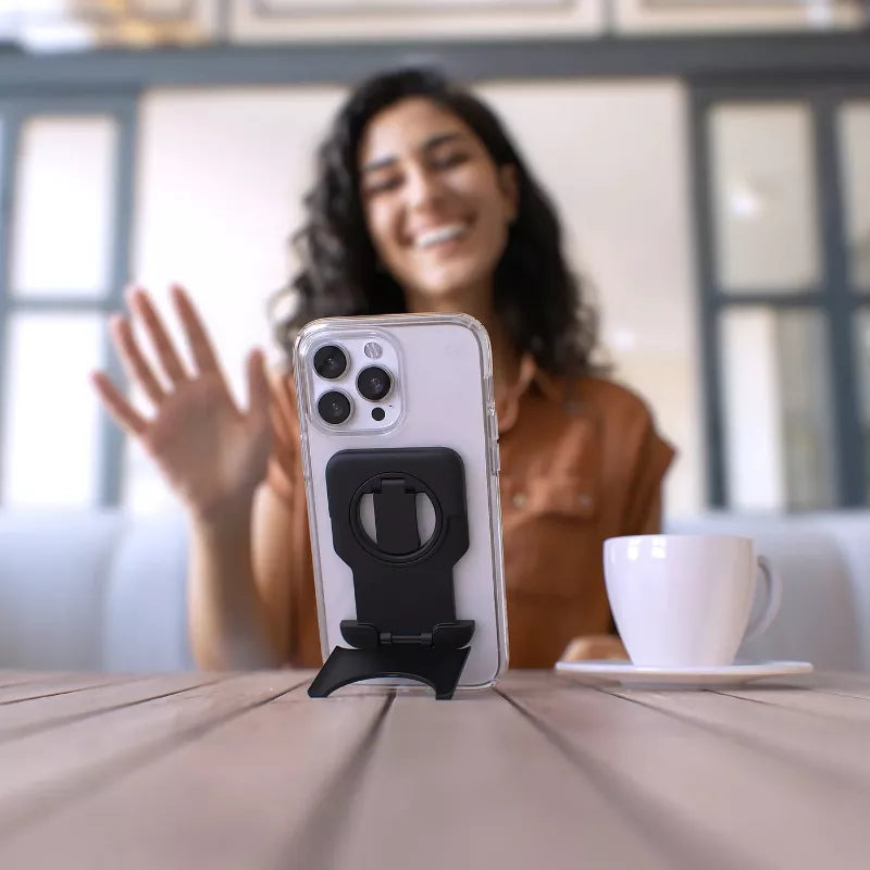 Speck ClickLock StandyGrip skirta MagSafe – juoda