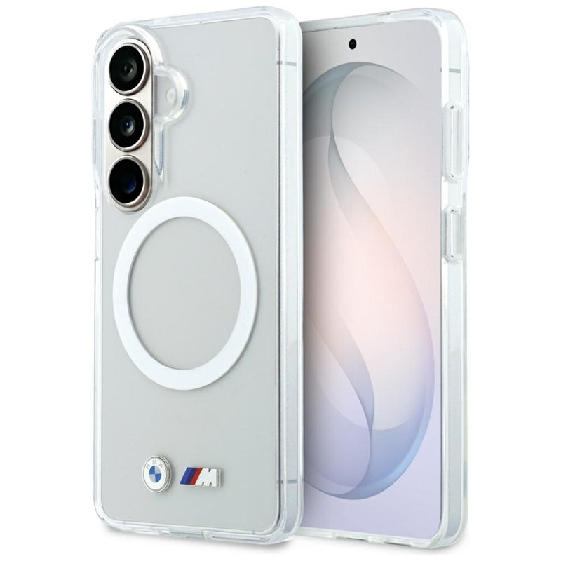 BMW IML Smūgiams Atsparus Metalinis Logotipas MagSafe - Samsung Galaxy S26 dėklas (Skaidrus)
