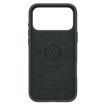 Spigen Silicone Fit Mag MagSafe dėklas iPhone 17 Pro (Abisinijos žalia)