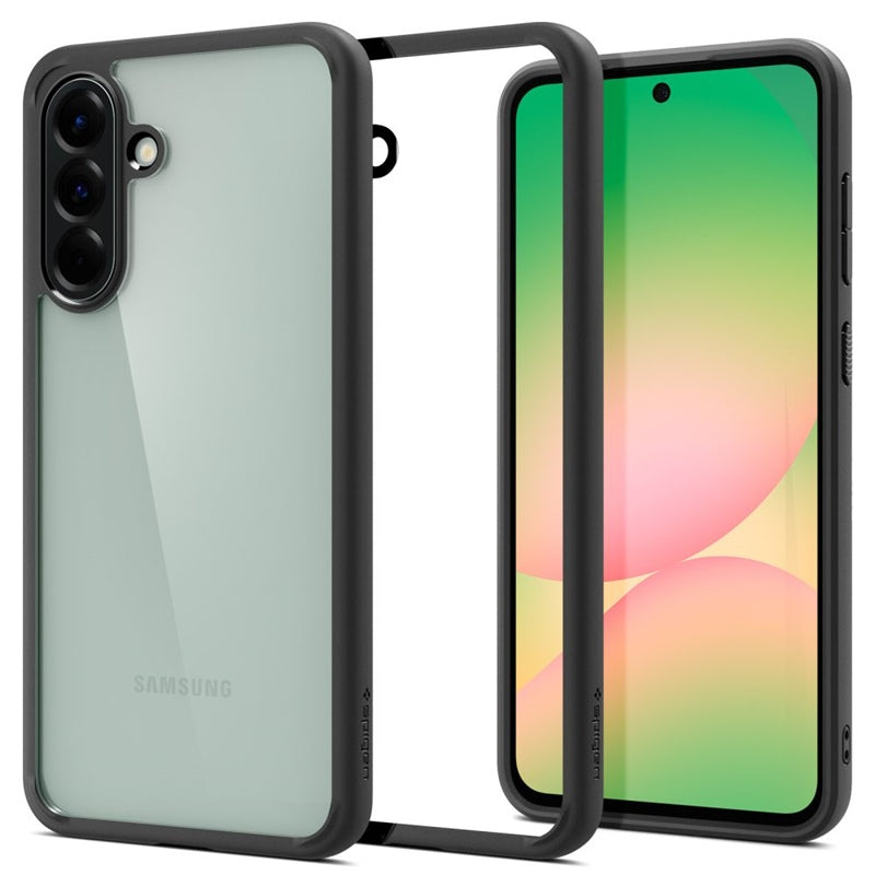 Spigen Ultra Hybrid – dėklas, skirtas Samsung Galaxy A56 5G (matinė juoda)