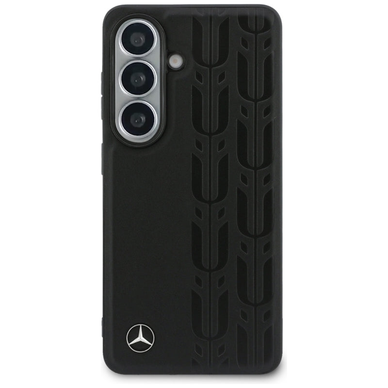 Mercedes Laurel Leaves MagSafe dėklas, skirtas Samsung Galaxy S26 (Juodas)