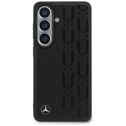 Mercedes Laurel Leaves MagSafe dėklas, skirtas Samsung Galaxy S26 (Juodas)