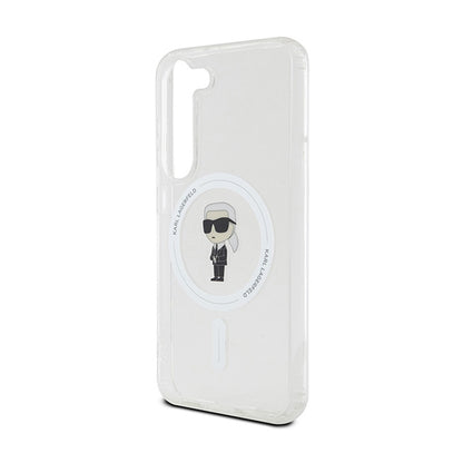 Karl Lagerfeld IML Ikonik MagSafe – dėklas, skirtas „Samsung Galaxy S23“ („skaidrus“)