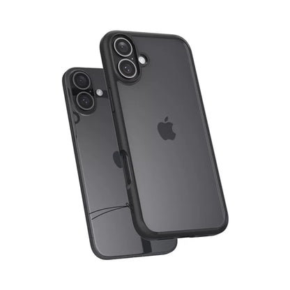Spigen Ultra Hybrid – dėklas „iPhone 16 Plus“ (matinė juoda)