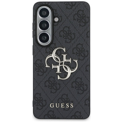 Guess 4G Big Metal Logo dėklas – Samsung Galaxy S26 (juodas)