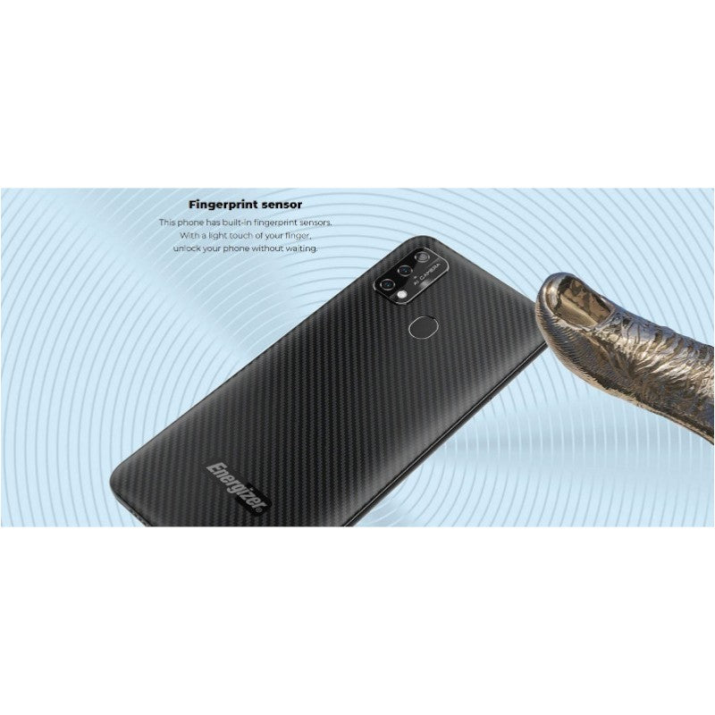 Energizer Ultimate U683S – išmanusis telefonas su 2GB RAM, 64GB vidine atmintimi, 6.82 colių ekranu, 4G LTE, Dual SIM, skirtas ES rinkai (juodos spalvos).