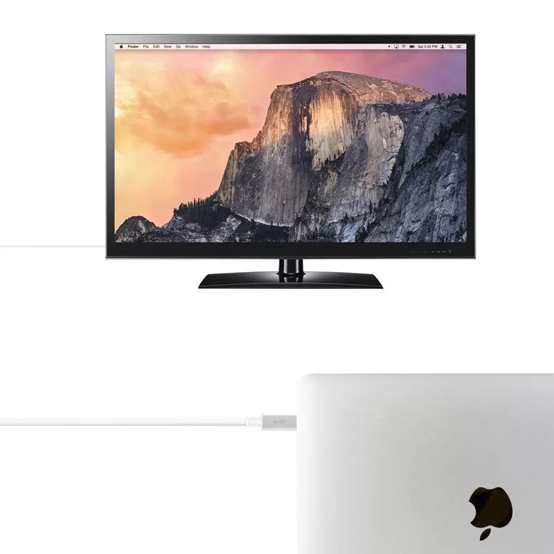 Moshi USB-C 
į DisplayPort kabelis 1,5 m, 5K (baltas)