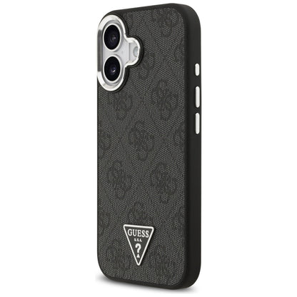 Guess 4G Triangle Logo MagSafe dėklas iPhone 17 (juodas)