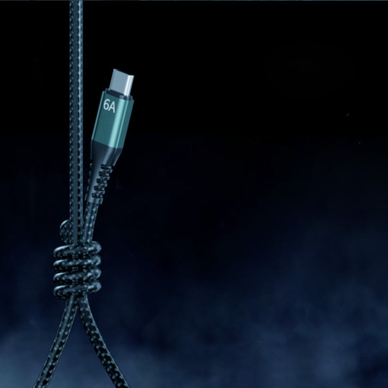 WEKOME WDC-170 Raython Series – 3-in-1 USB-A į USB-C + Lightning + Micro USB 1,2 m greito įkrovimo PD laidas (sidabrinis)