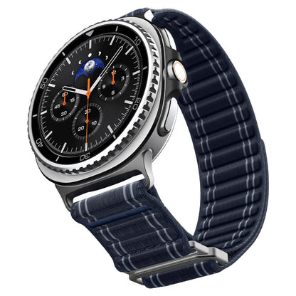 Spigen WBF0 Apyrankė - Dirželis Samsung Galaxy Watch 8 / 8 Classic 40 / 44 / 46 mm (Tamsiai mėlyna)