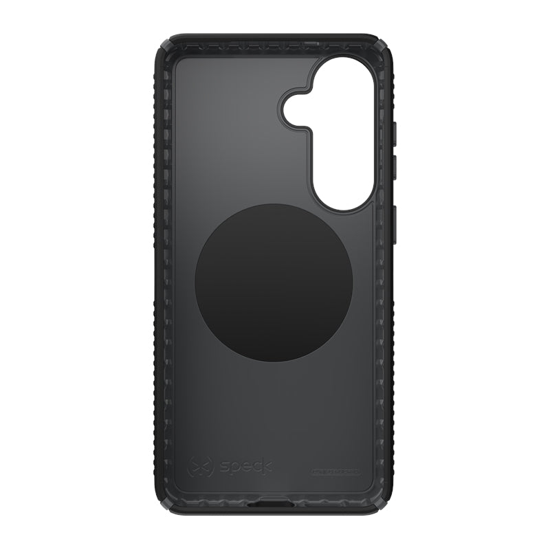 Speck Presidio2 Grip Magnet - Samsung Galaxy S26+ MagSafe dėklas (Juoda/Slate Gray/Balta)
