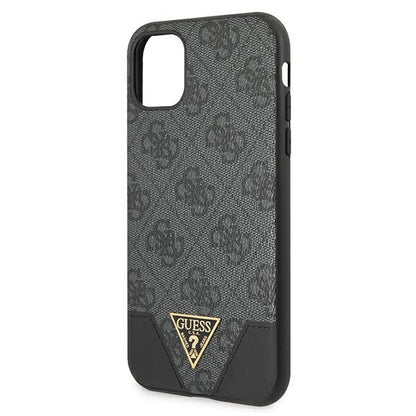 Guess 4G Triangle Collection – dangtis iPhone 11 (pilka)