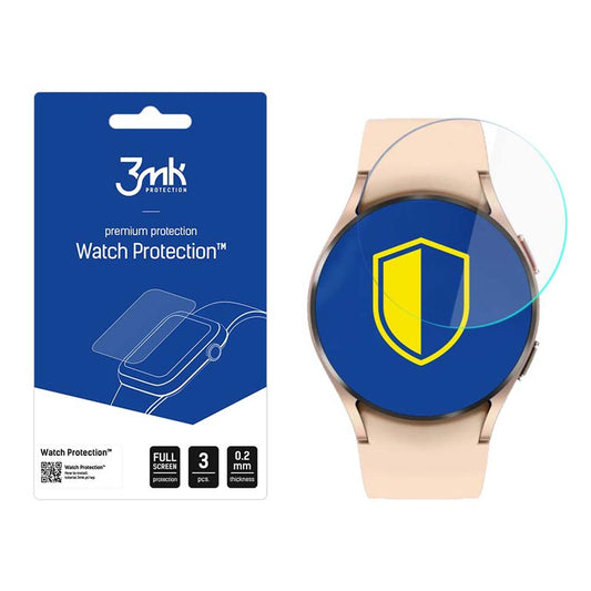 3mk Watch Protection ARC+ - apsauginė plėvelė, skirta „Samsung Galaxy Watch 4 40mm“ (3 vnt.)