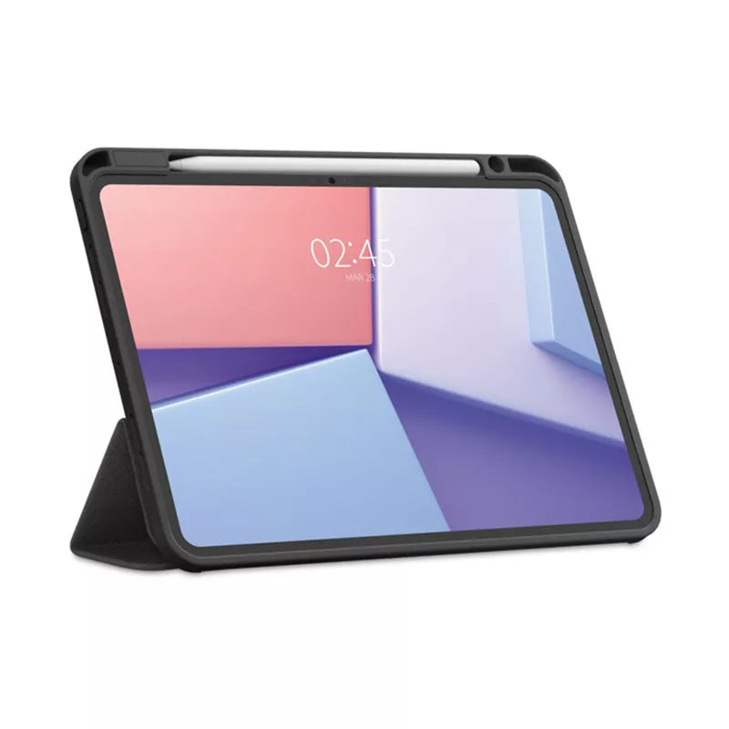 Spigen Urban Fit – dėklas, skirtas iPad Pro 11" (M4, 2024) (juodas)