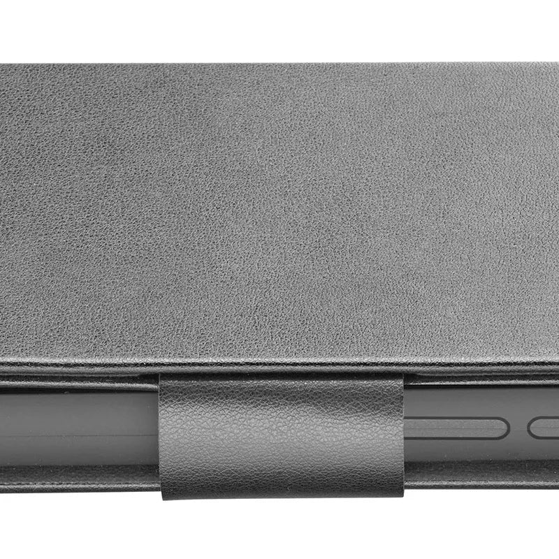 Cellularline Book Agenda – „iPhone 15“ dėklas su „MICROBAN“ danga (juodas)