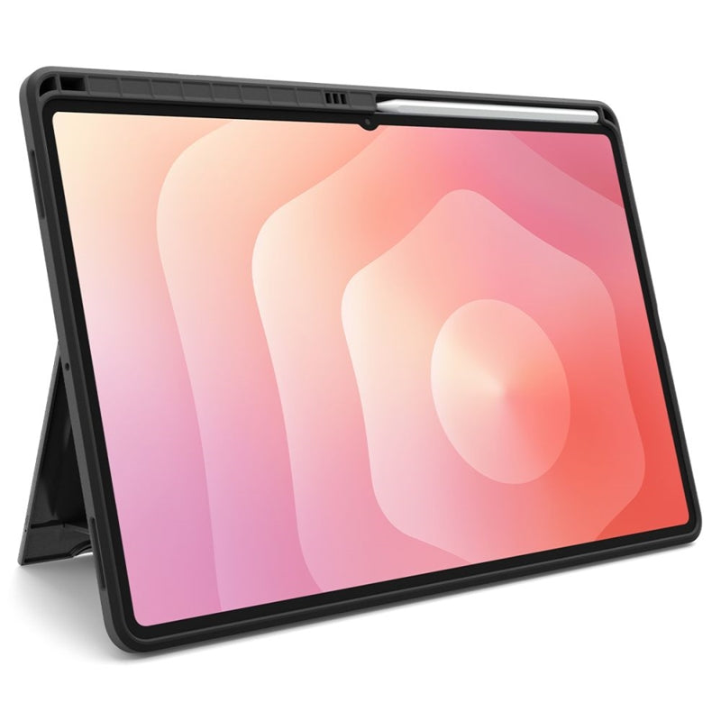 Spigen Tough Armor Pro dėklas, skirtas Samsung Galaxy Tab S11 Ultra 14.6" X930 / X936B (juodos spalvos)