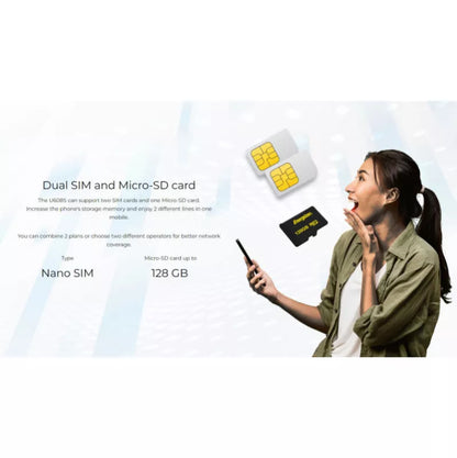 Energizer Ultimate U608S – išmanusis telefonas 2 GB RAM 32 GB 6,08 colio 4G Dual Sim ES (juodas)