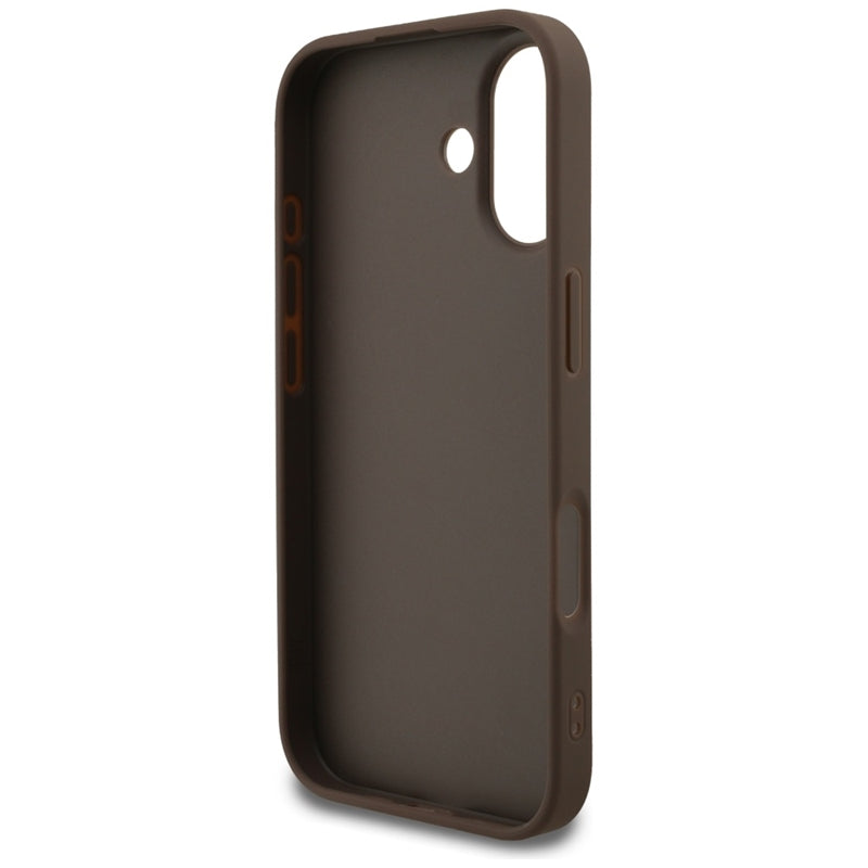 Guess 4G Klasikinis - Dėklas iPhone 17 (rudas)
