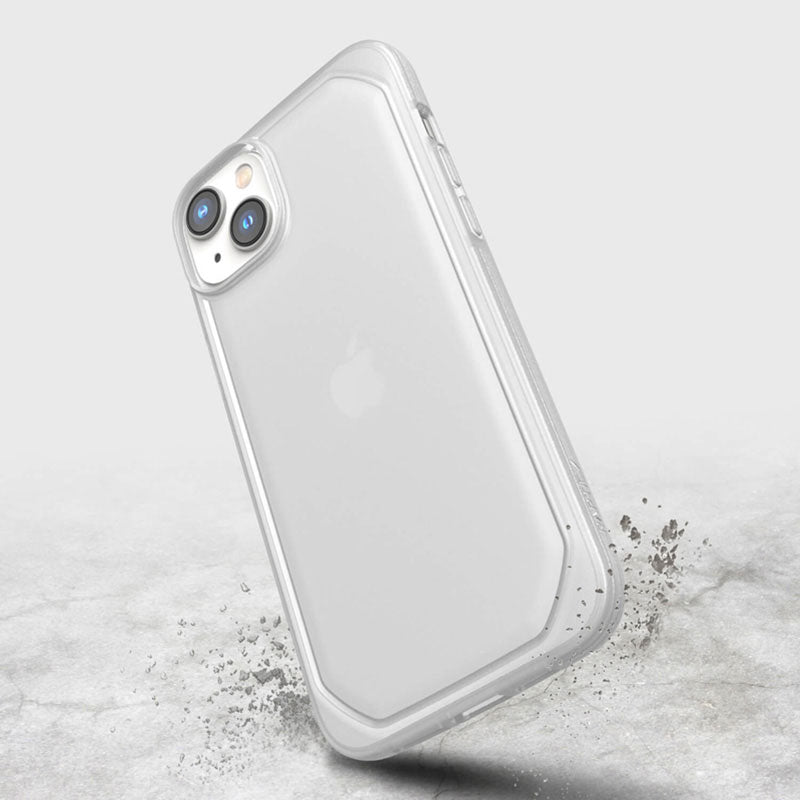 X-Doria Raptic Slim – biologiškai skaidomas dėklas, skirtas „iPhone 14 Plus“ (skaidrus)