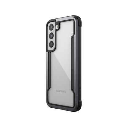 X-Doria Raptic Shield Pro – dėklas, skirtas „Samsung Galaxy S22 5G“ (su antibakterine apsauga) (juodas)