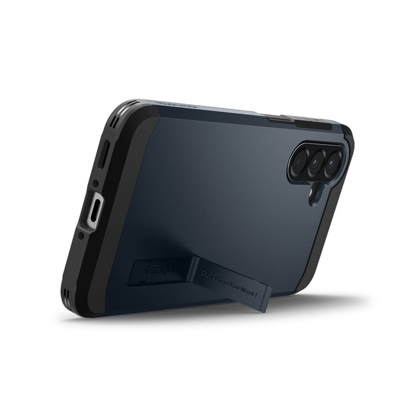 Spigen Tough Armor – dėklas Samsung Galaxy A56 5G (Metal Slate)