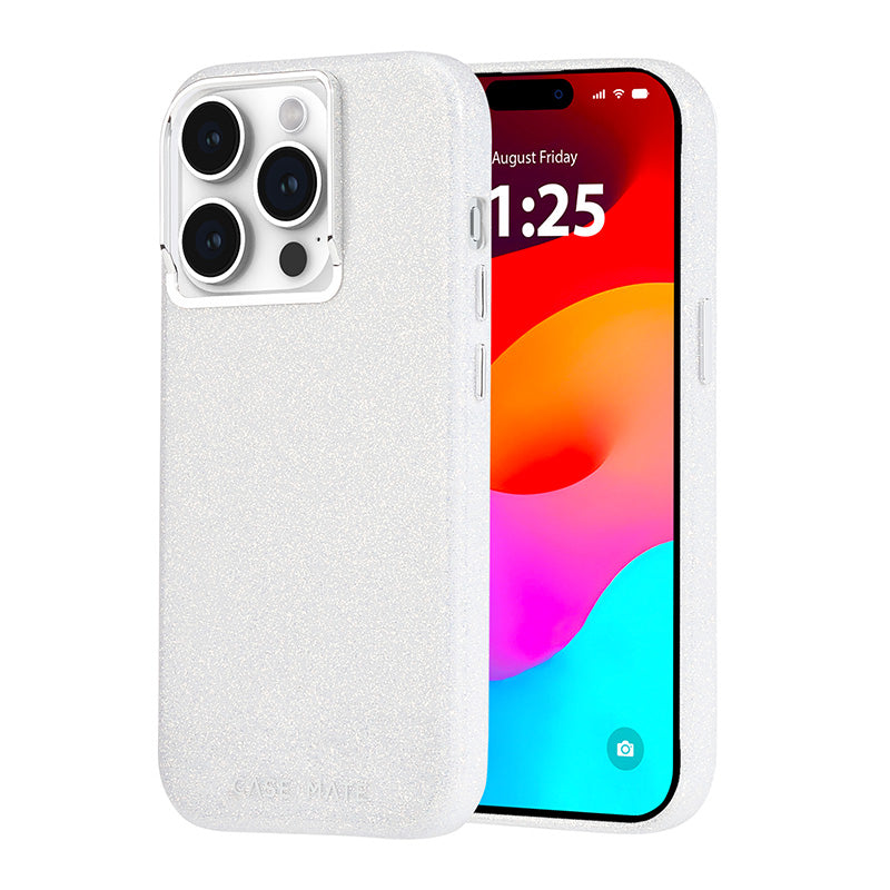 Case-Mate Shimmer MagSafe – dėklas iPhone 15 Pro (vaivorykštinis)