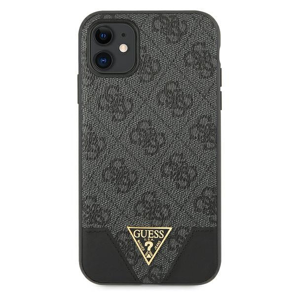 Guess 4G Triangle Collection – dangtis iPhone 11 (pilka)