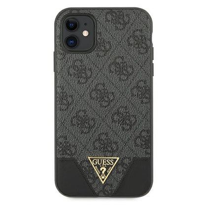Guess 4G Triangle Collection – dangtis iPhone 11 (pilka)