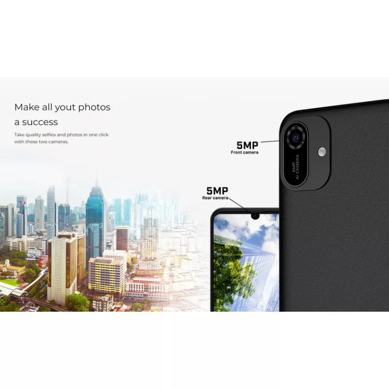 Energizer Ultimate U608S – išmanusis telefonas 2 GB RAM 32 GB 6,08 colio 4G Dual Sim ES (juodas)