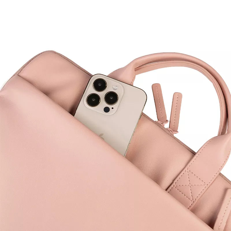 Tucano Isotta Slim krepšys - MacBook Air 15" / MacBook Pro 14" / 14" nešiojamojo kompiuterio krepšys (ryškiai rožinė)