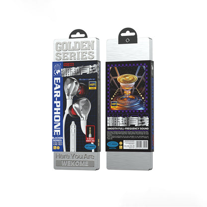 WEKOME YC06 Blackin Series - HiFi 3.5 mm laidinės ausinės (baltos)