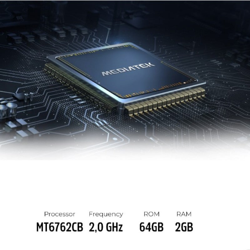 Energizer Ultimate U683S – išmanusis telefonas su 2GB RAM, 64GB vidine atmintimi, 6.82 colių ekranu, 4G LTE, Dual SIM, skirtas ES rinkai (juodos spalvos).