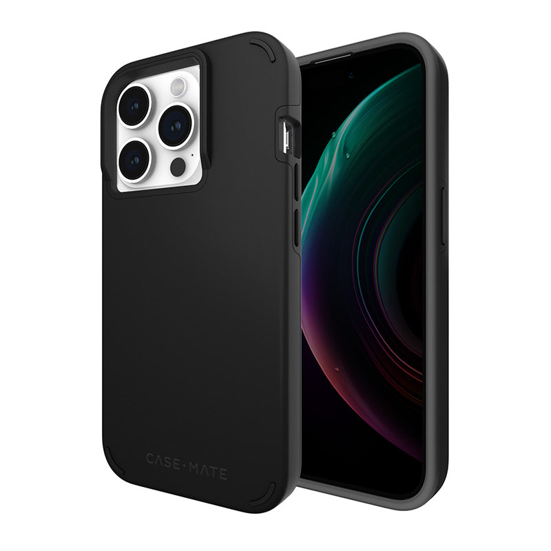 Case-Mate Tough Duo – „iPhone 15 Pro“ dėklas (juodas)