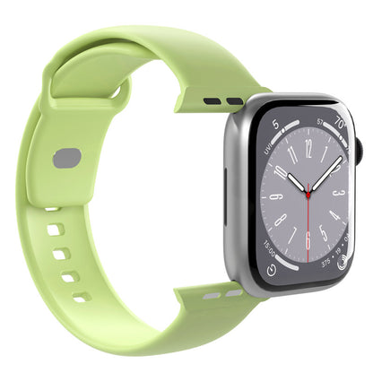 PURO ICON – elastinis dirželis, skirtas Apple Watch 44/45/46/49 mm (S/M & M/L) (Matcha žalia)