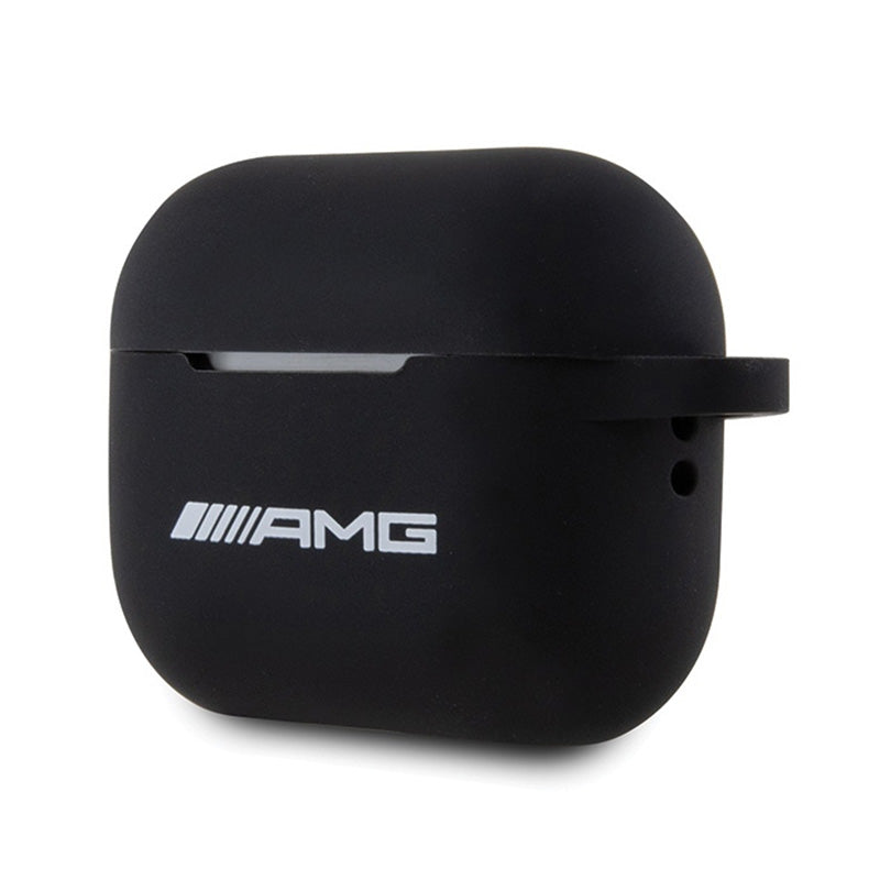 AMG Silicone Big Logo - dėklas, skirtas AirPods Pro 2 (juodas)
